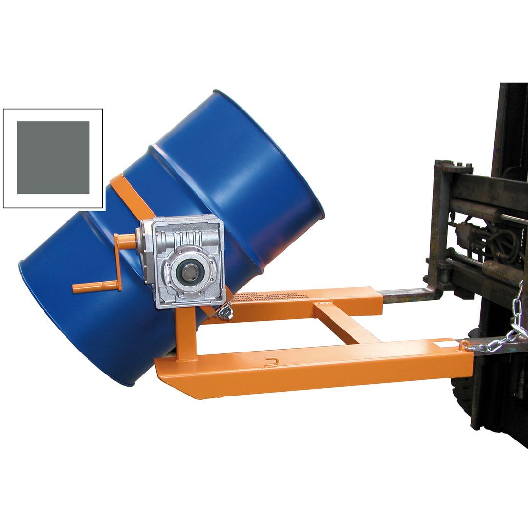 Fasskipper - Fassdurchmesser 560 mm - 360 kg - Endloskette - feuerrot