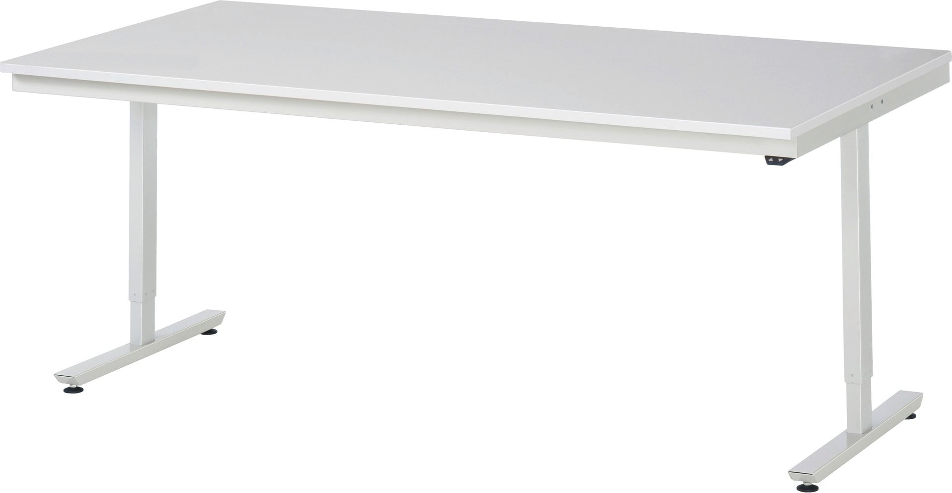 Arbeitstisch - elektrisch höhenverstellbar 720 - 1.120 mm - 2.000 x 700 mm (BxT) - Traglast 150 kg - Buche
