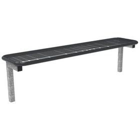 Parkbank, Drahtgitterbank zum Einbetonieren, thermoisoliert, Selbstreinigung, 475 x 1.795 x 430 mm (HxBxT), anthrazitgrau