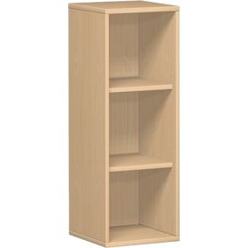 Büroregal, Metallsockel/Standfüße, 2/4 Einlegeböden, modular, Dreischicht-Feinspan, Einlegeboden, 1.152 x 425 mm (HxT), Breite und Dekor wählbar