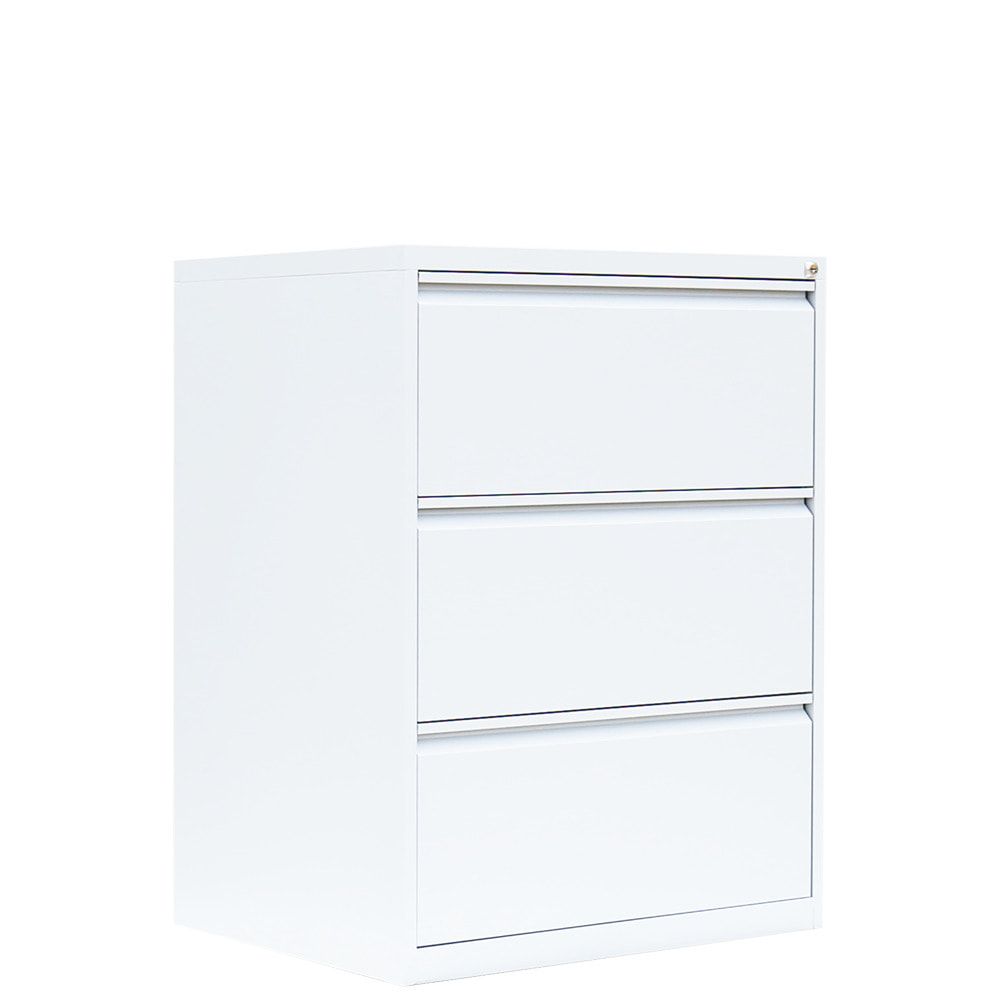Hängeregistraturschrank, Hängeregisterschrank, 3 Schubladen, 2-bahnig, DIN A4, 1.010 x 760 x 620 mm (HxBxT), Korpus- und Schubladenfarbe wählbar