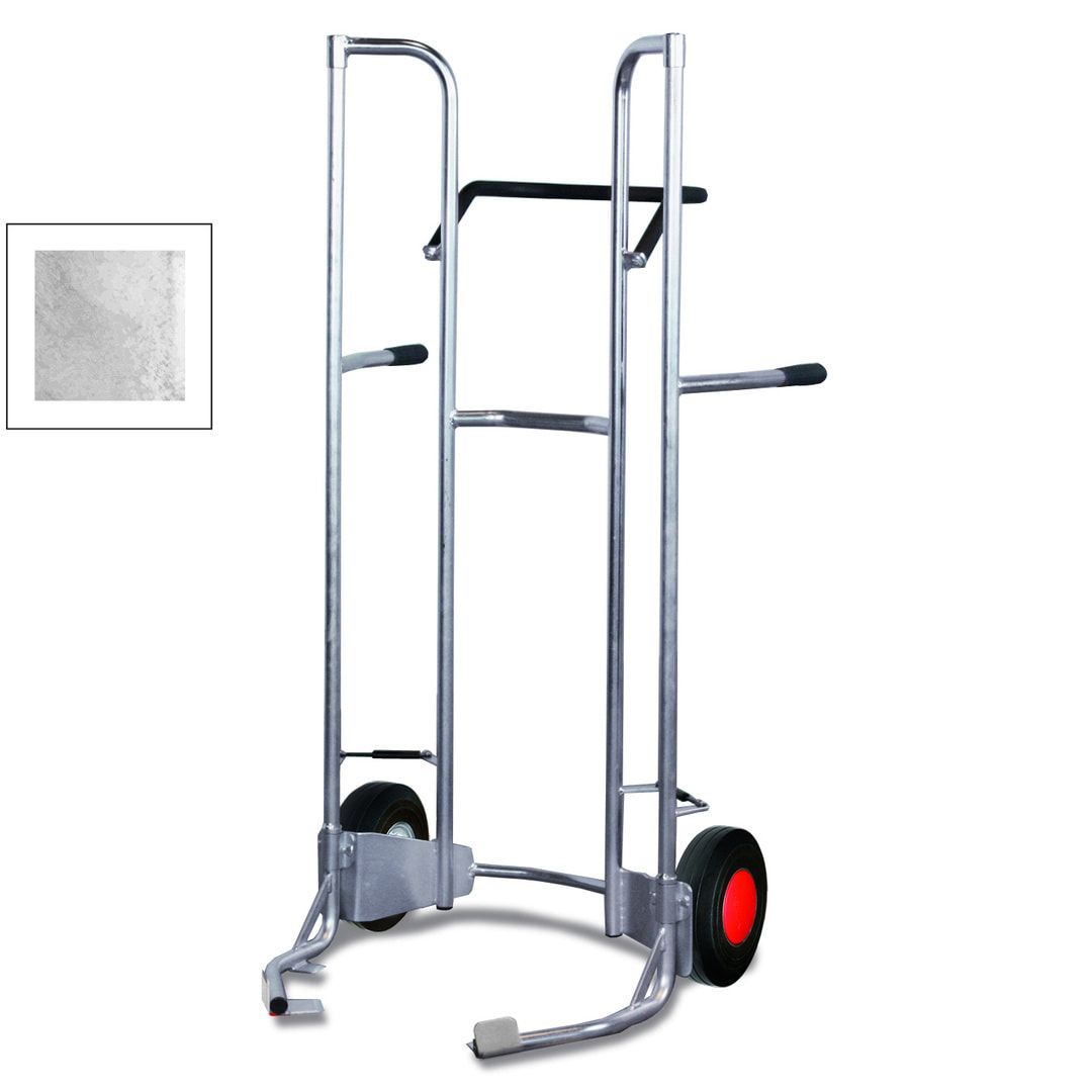 Reifenkarre - Traglast 200 kg - 1.150 x 695 x 705 mm (HxBxT) - Luftbereifung - enzianblau