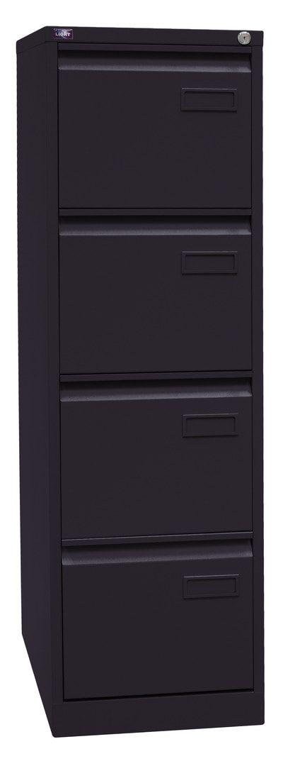 Bisley Light Hängeregistraturschrank - 2 Schubladen - einbahnig - Farbe blau