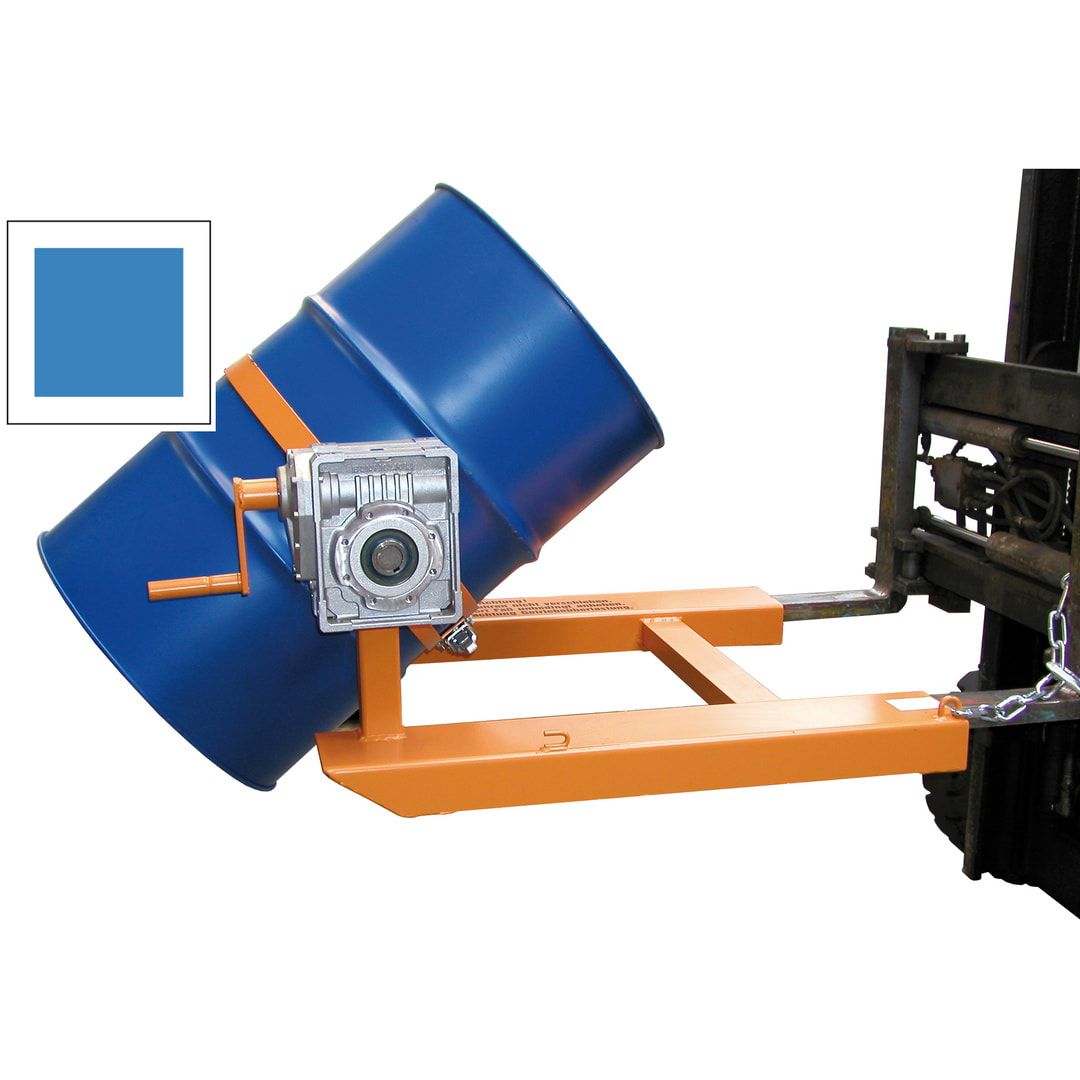 Fasskipper - Fassdurchmesser 560 mm - 360 kg - Endloskette - feuerrot