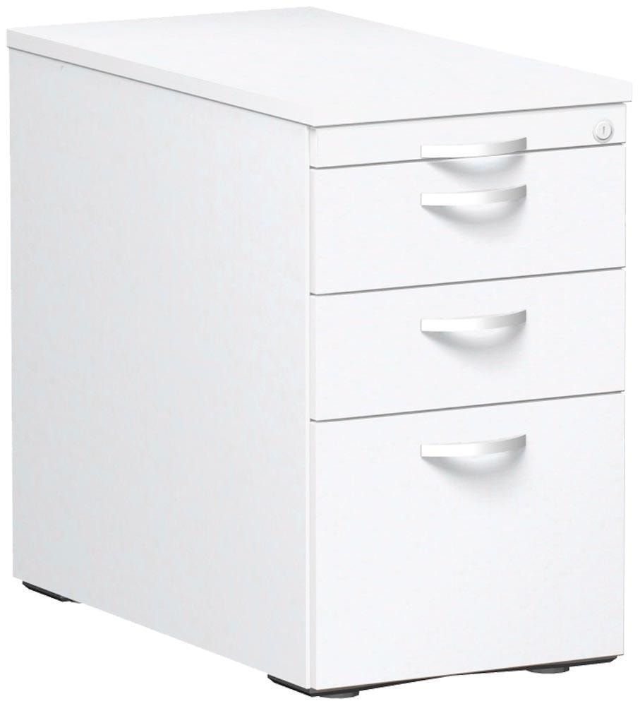 Standcontainer, Hängeregistratur, 2 Schubladen, Ordnungsfach, 720 x 438 x 800 mm (HxBxT), Front Ahorn, Oberboden Ahorn, Korpus Ahorn