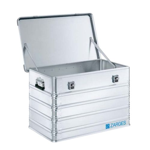 ZARGES Universalkiste K 470 - Volumen 195 l - Höhe 550 mm - Breite 830 mm - Tiefe 530 mm - Aluminiumkiste