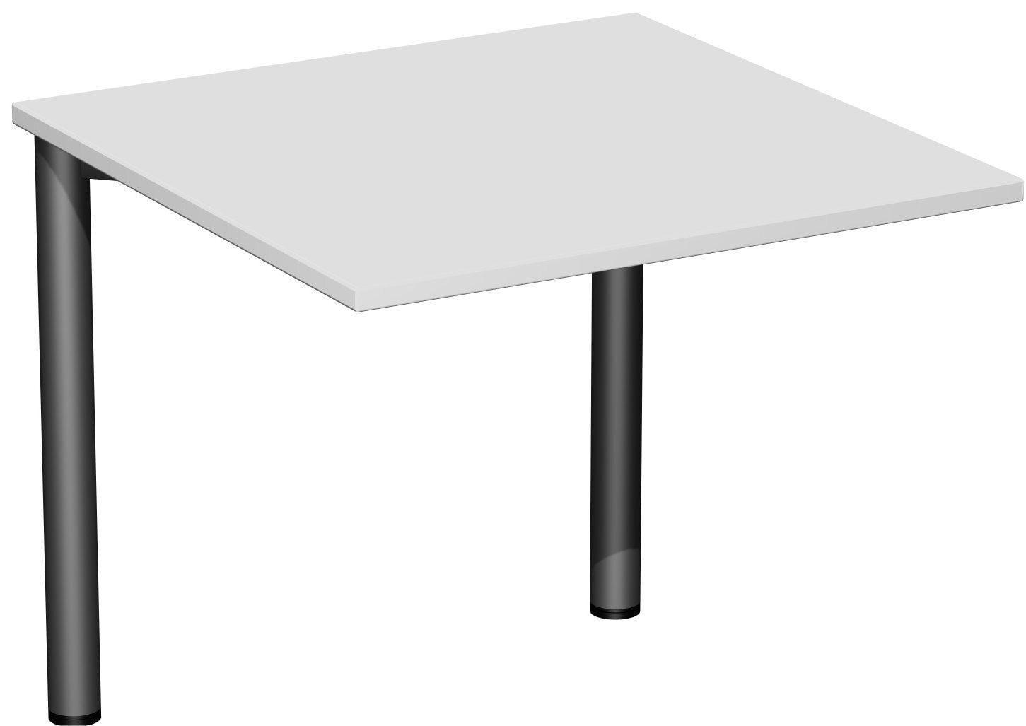 Schreibtisch - 4-Fuß Flex - Bürotisch - 720 x 1.200 x 600 mm (HxBxT) - Gestell anthrazit - Ahorn