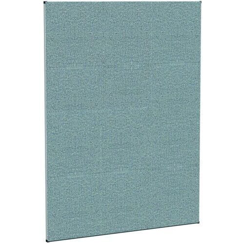 Stellwand, Trennwand, Raumteiler, Sichtschutz, schallabsorbierend, Stoffbespannung, pinnbar, Alurahmen, 1.600 x 1.200 x 27 mm (HxBxT), Calypso rot