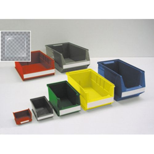 Sichtlagerkästen, Sortierkästen - (HxBxT) 130x150x230 mm - 25 Stück - Farbe blau