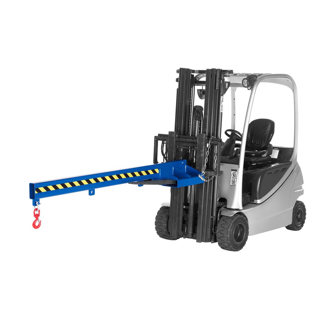 Lastarm - Kranarm - Länge 2.400 mm - Traglast 100 - 1.000 kg - enzianblau