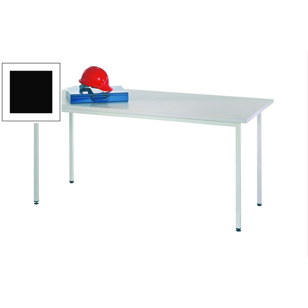 Meisterschreibtisch - melaminharzbeschichtete Arbeitsplatte - 720 x 1.700 x 800 mm (HxBxT) - anthrazitgrau