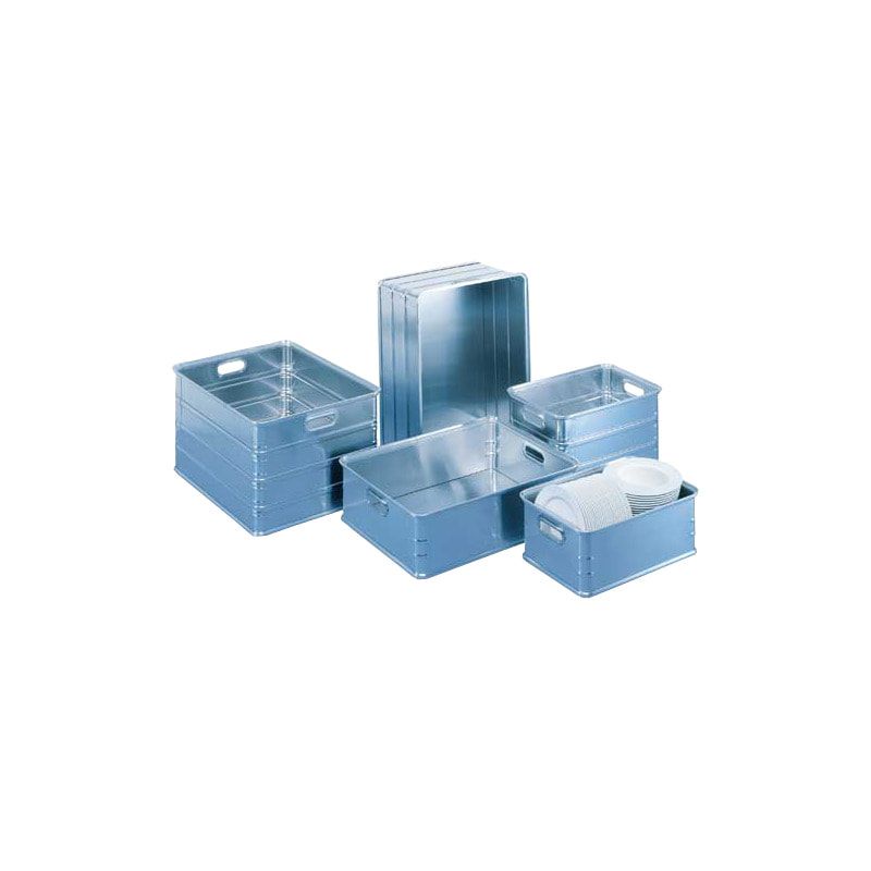 Aluminium Allzweckbox - Volumen 117 l - 325x760x580 mm - Stapelbehälter