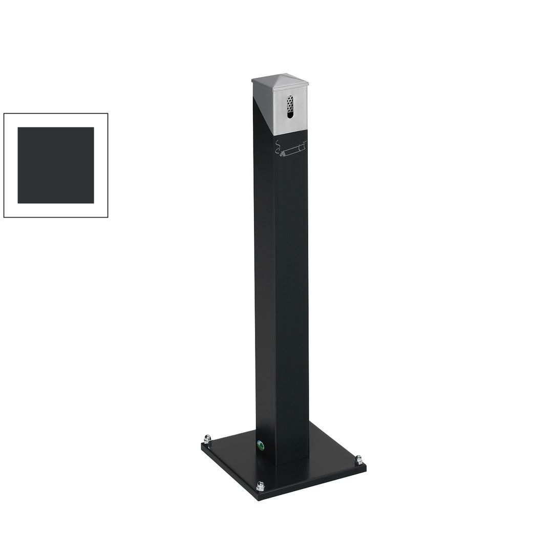 Standascher eckig - 2 l - 1.005 x 300 x 300 mm (H x B x T) - anthrazit