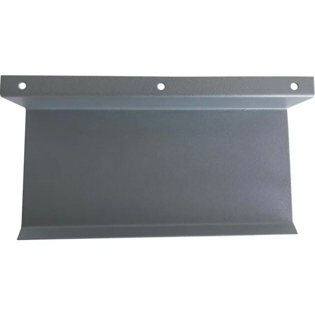 Kabelhalter unter Tischplatte zu montieren, 70 x 300 x 130 mm (HxBxT), Metall, Farbe: silber