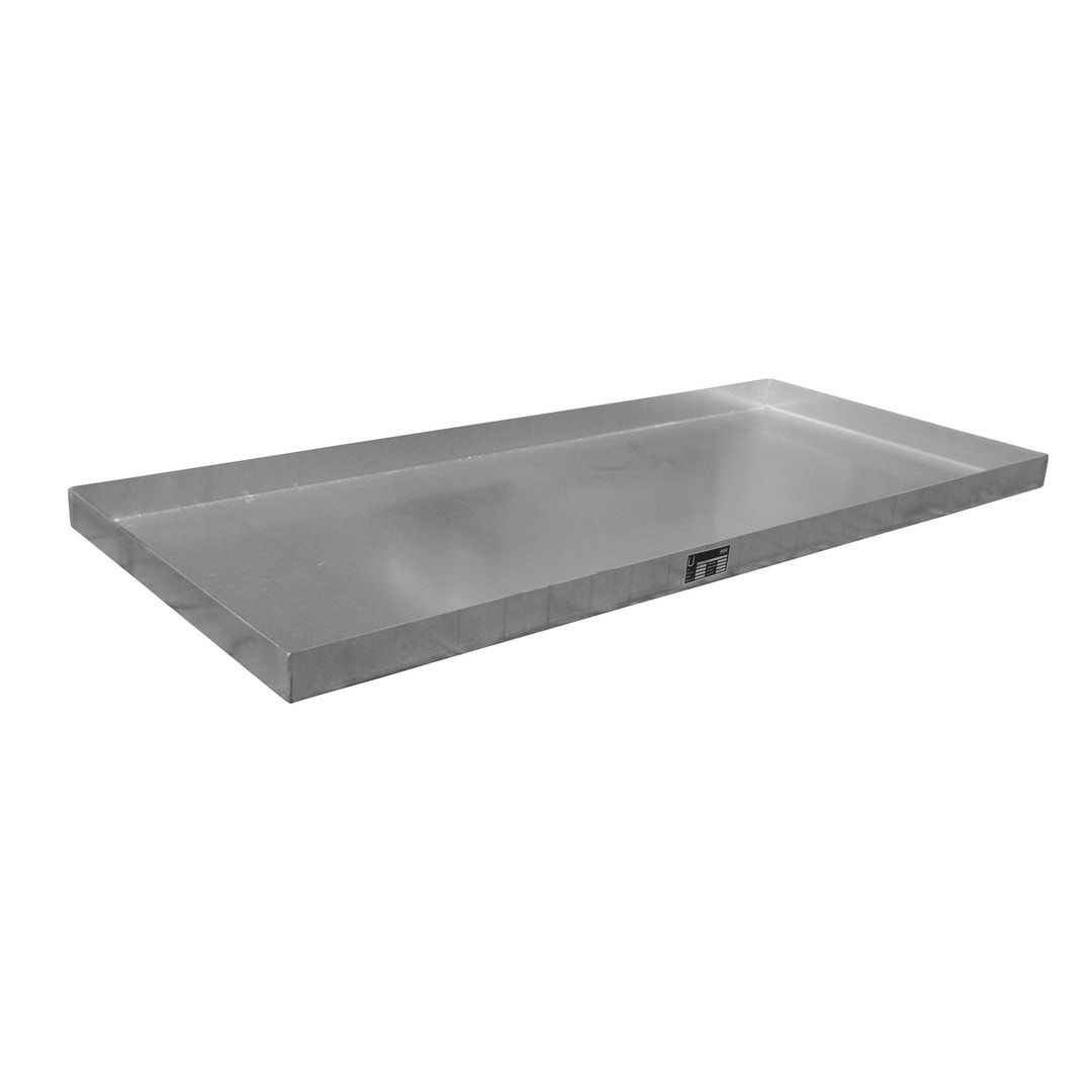 Kleingebindewanne - Volumen 20 l - (HxBxT) 60 x 940 x 370 mm - Edelstahl
