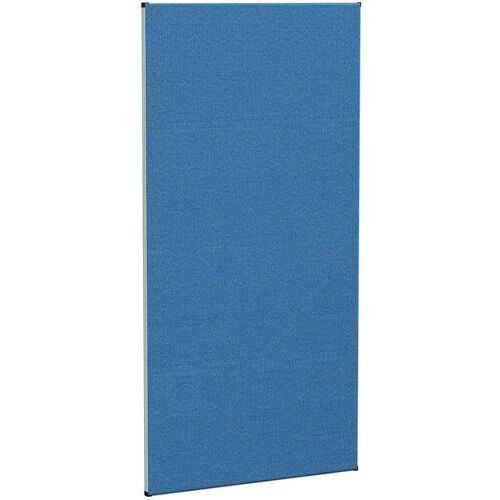 Stellwand, Trennwand, Raumteiler, Sichtschutz, schallabsorbierend, Stoffbespannung, pinnbar, Alurahmen, 1.600 x 1.200 x 27 mm (HxBxT), Calypso rot