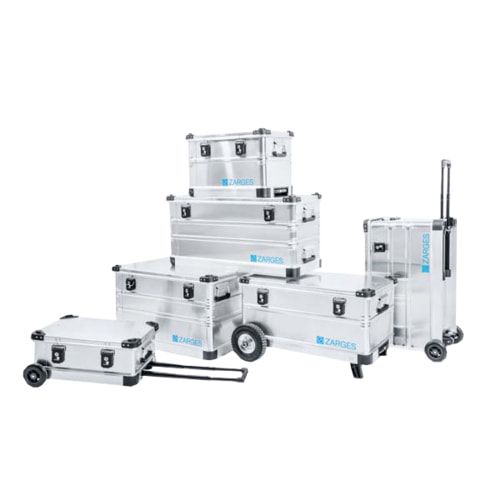 Zarges Kiste K 424 XC - 105 Liter - 800 x 500 x 385 mm - Aluminiumkiste