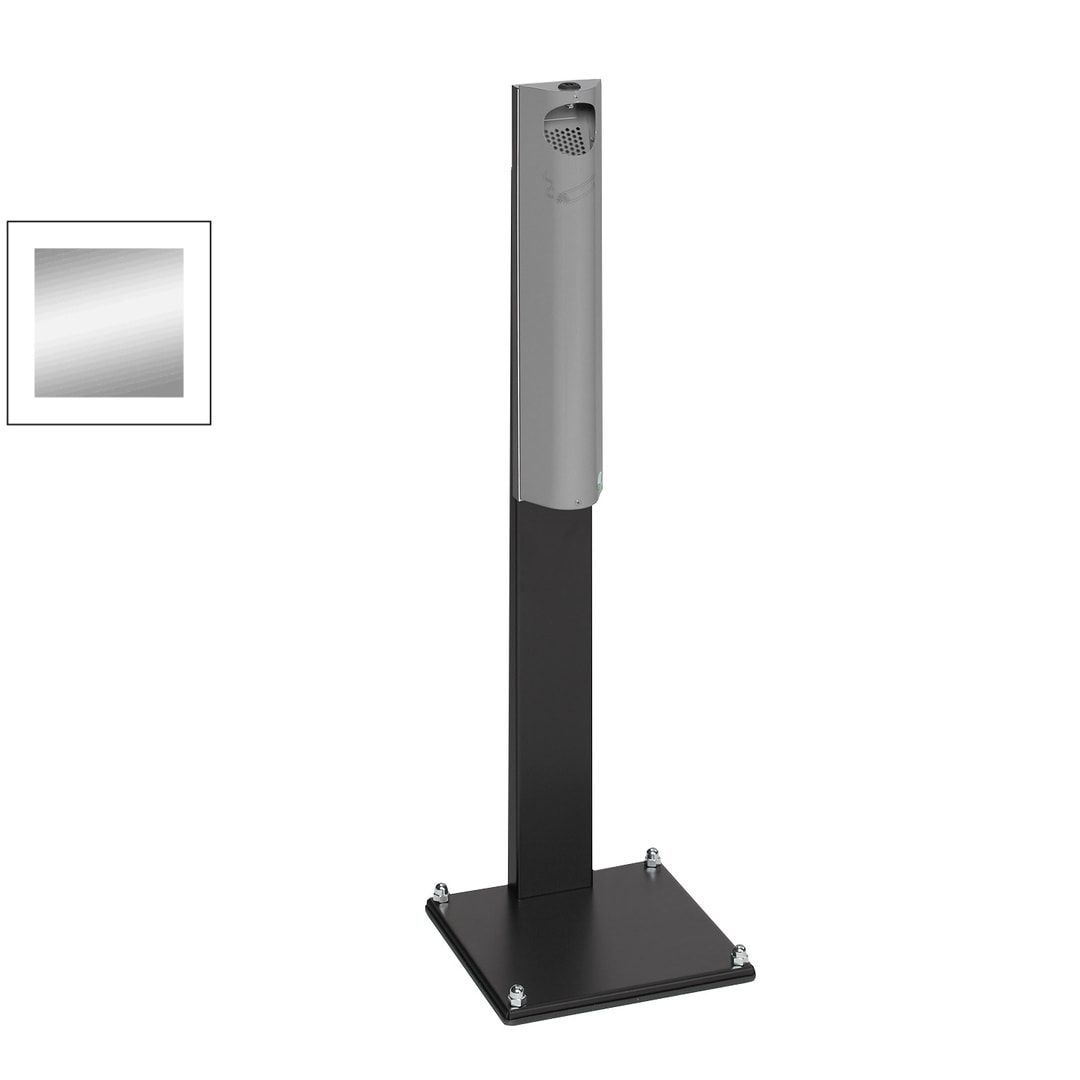 Standascher - verschließbar - Volumen 4 l - 1.250 x 310 x 310 mm (HxBxT) - Edelstahl