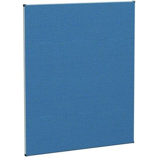 Stellwand, Trennwand, Raumteiler, Sichtschutz, schallabsorbierend, Stoffbespannung, pinnbar, Alurahmen, 1.200 x 1.000 x 27 mm (HxBxT), Calypso rot