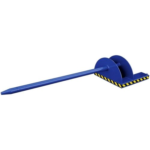 Eichinger Tragdorn für Stapler, Tragkraft 1.000 kg, Dornlänge 2.000 mm, Dorndurchmesser 85 mm, Einfahrtaschen, Farbe anthrazitgrau