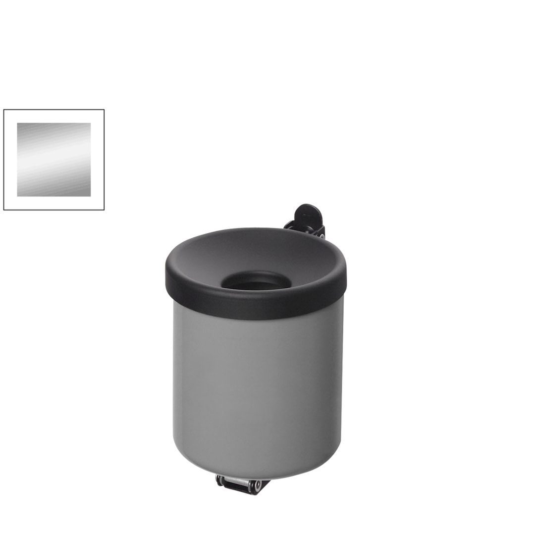 Wandascher - Volumen 0,6 l - 100 x 90 x 120 mm (HxBxT) - Edelstahl