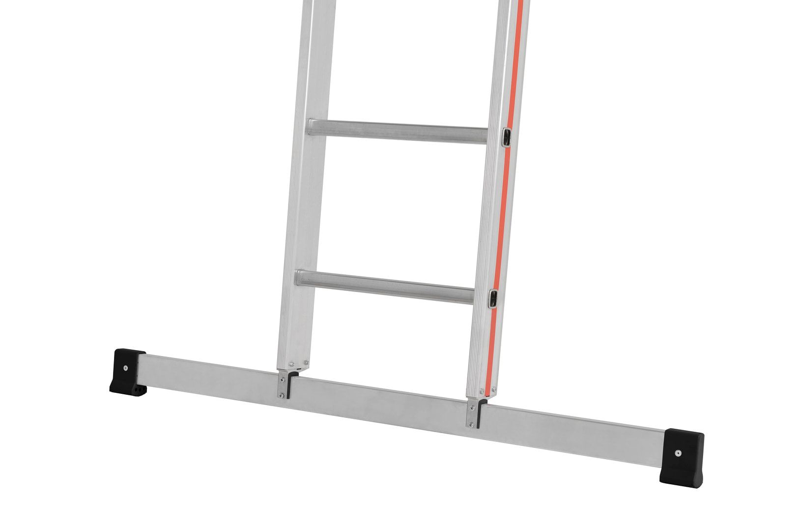 Aluminium-Schiebeleiter - 4.870 x 950 mm (LxB) - 20 Sprossen - Traverse - Aluleiter Hymer