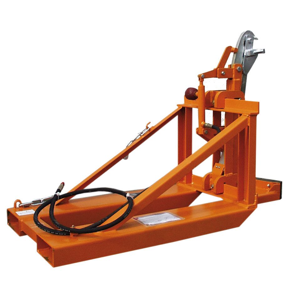 BAUER Fasslifter - 1 x 200/220-l-Fass - feuerrot