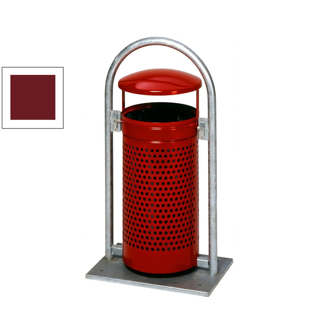 Abfallbehälter - Volumen 65 Liter - Mülleimer - Abfalleimer - Farbe gelb/grün