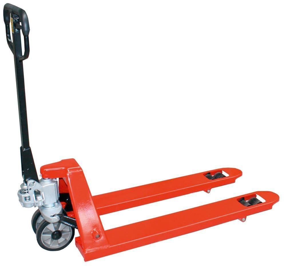 SCHEFER - Handgabelhubwagen - Starter - Gabellänge 1.150 mm - Traglast 2.500 kg - Lenkräder Vollgummibereifung
