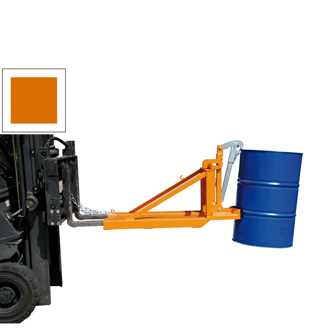 BAUER Fasslifter - 1 x 200/220-l-Fass - feuerrot
