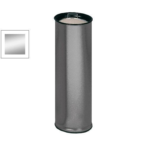 Standaschenbecher, Standascher, Höhe 660 mm, Durchmesser 230 mm, Ascher, Turmaschenbecher, enzianblau, Kippsieb, mit Sand befüllbar