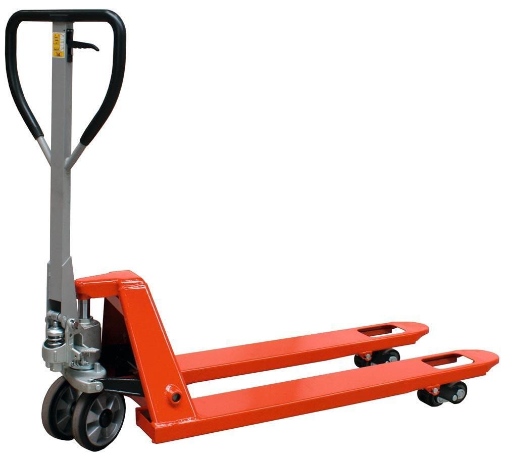 SCHEFER - Handgabelhubwagen - Standard - Gabellänge 1.150 mm - Traglast 2.500 kg - Lenkräder Vollgummibereifung