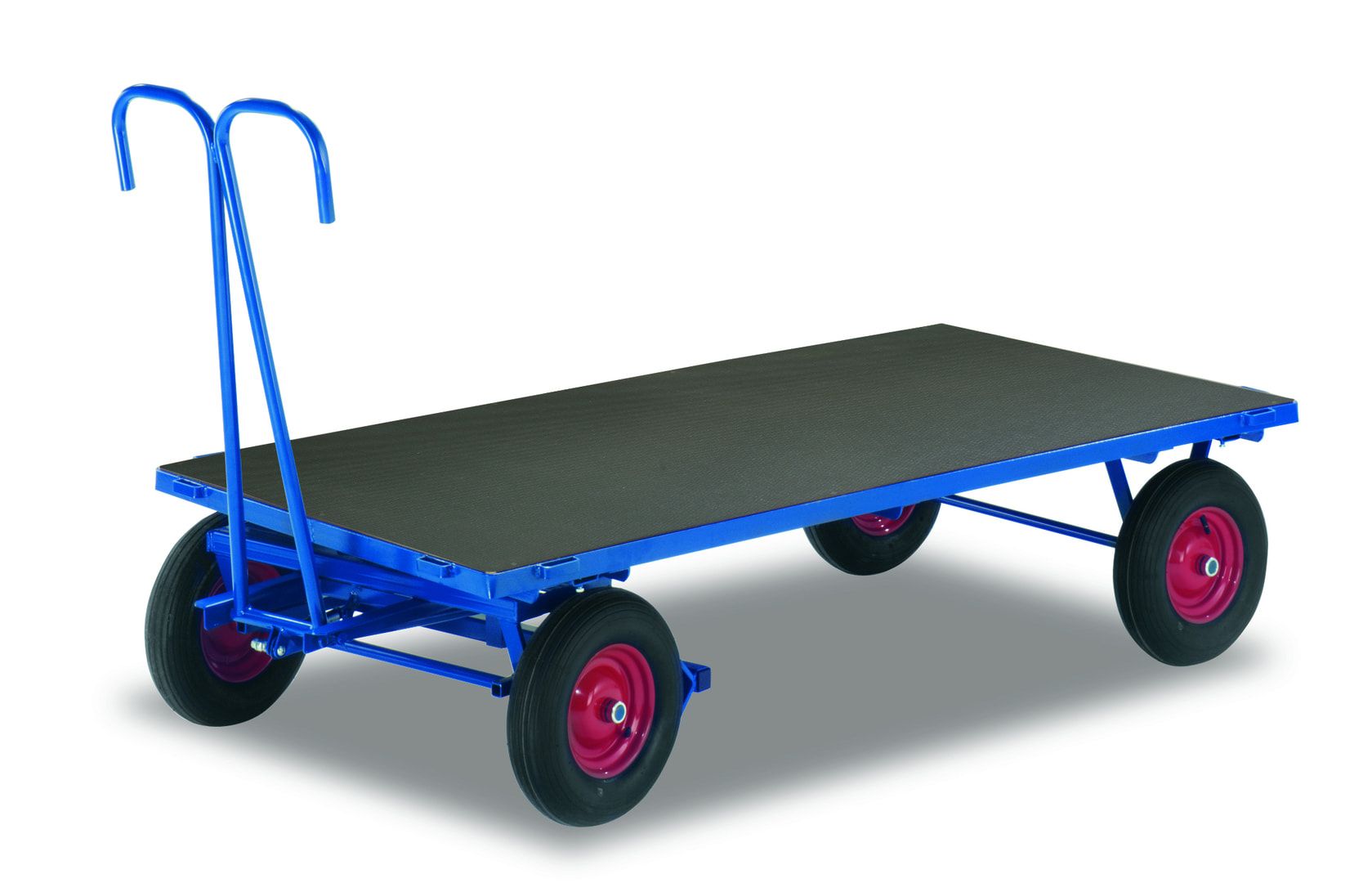 Handpritschenwagen - 0,7 t - (BxT) 700 x 1.000 mm - Luftbereifung