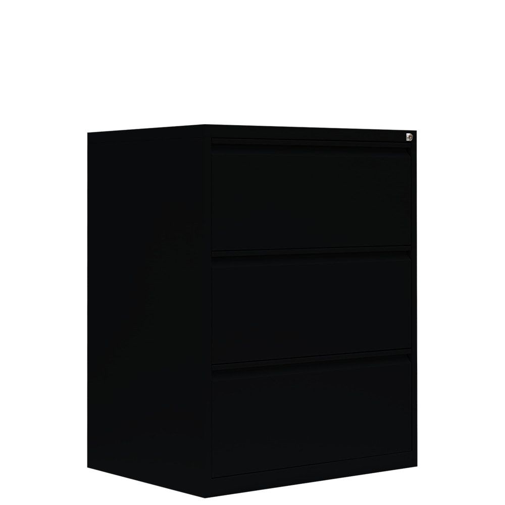 Hängeregistraturschrank, Hängeregisterschrank, 3 Schubladen, 2-bahnig, DIN A4, 1.010 x 760 x 620 mm (HxBxT), Korpus- und Schubladenfarbe wählbar