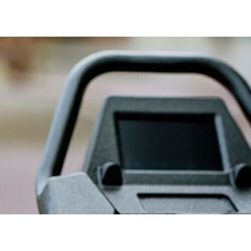 Crosstrainer Pro Touchscreen, Ausdauer, Gesäßmuskel, Bluetooth, 7 Zoll LCD Farbtouchscreen, Elektromotor, Maße: 1.750 x 830 x 1.790 mm (HxBxT), Orange