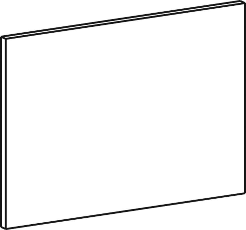 Knieraumblende für Schreibtisch, Serie Eco, Inkl. Montage-Set, Maße: 520 x 1.000 x 19 mm (HxBxT), Dekor Ahorn