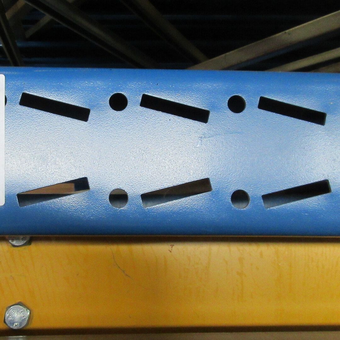 10 Stück SLP Palettenregal Ständer Rahmen Höhe ca. 9.030 mm / Tiefe 1.100 mm SL25, gebraucht