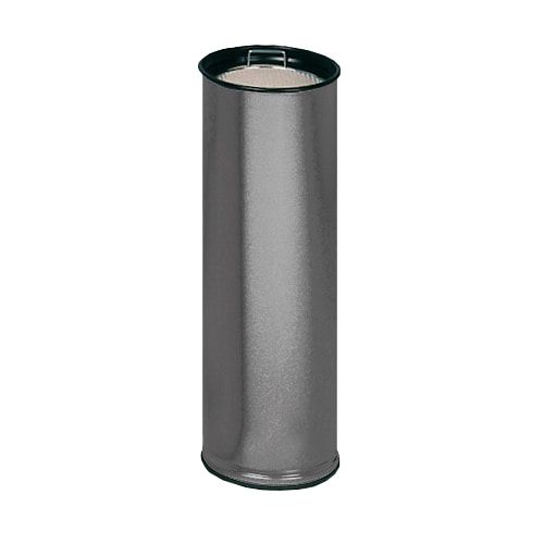 Standaschenbecher, Standascher, Höhe 660 mm, Durchmesser 230 mm, Ascher, Turmaschenbecher, enzianblau, Kippsieb, mit Sand befüllbar