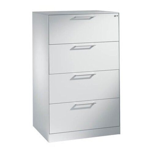 Hängeregistratur, Hängeregisterschrank, Aktenschrank, Büroschrank, DIN A4, 4 Auszüge, 2-bahnig, Farbe wählbar, 1.298 x 800 x 600 mm (HxBxT)