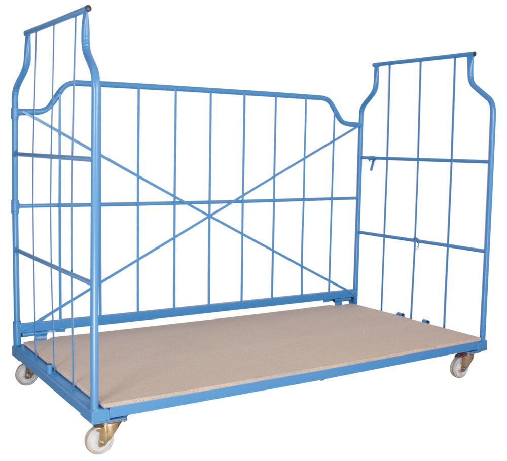 Corlette, Gitterbox, Ladungsträger, Modell 1200, Ladefläche 1.120 x 1.100 mm (BxT), Traglast 800 kg, Auflast 1.000 kg
