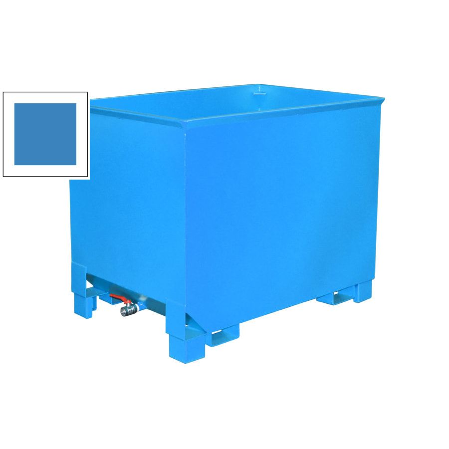 Spänekasten - 3-fach stapelbar - Volumen 300 l - Traglast 500 kg - 795 x 840 x 620 mm (HxBxT) - feuerrot