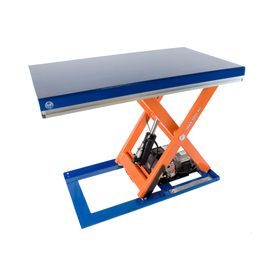 Robuster Profi Scherenhubtisch - Traglast wählbar - Breite 800 mm - elektrohydraulisch - Schwedenstahl