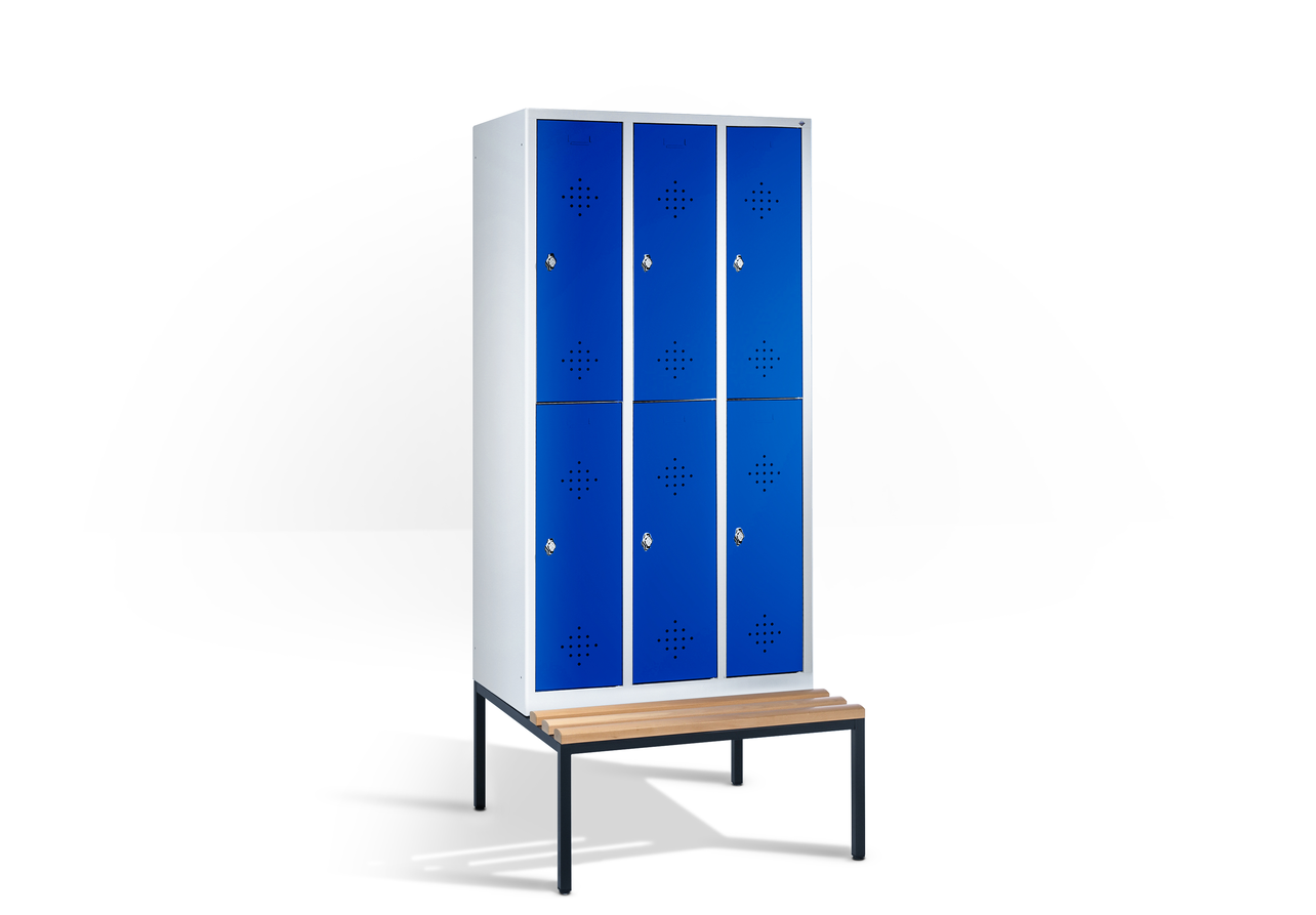 Doppelstöckige Spinde