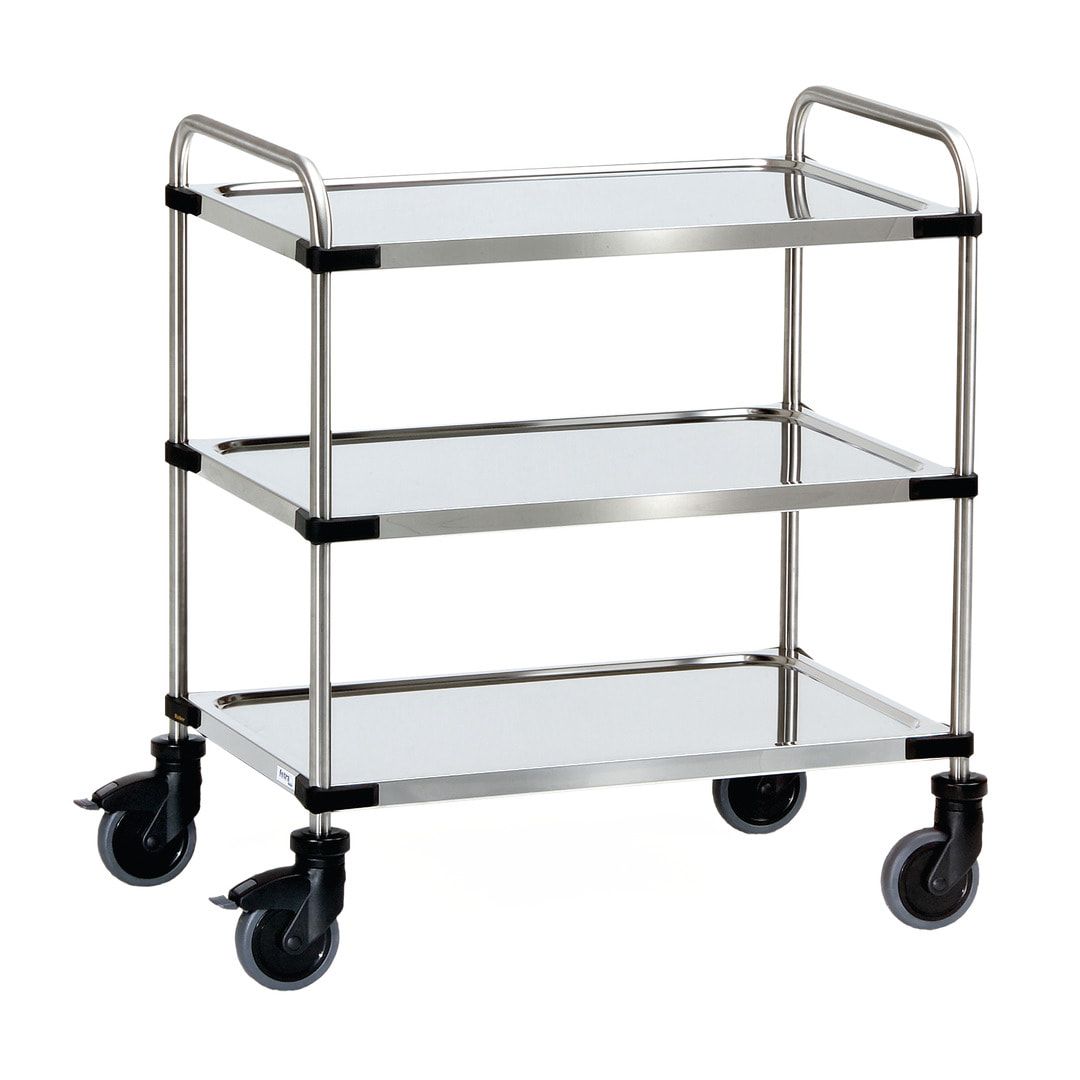 Fetra - Servierwagen - Bürowagen - 150 kg - (BxT) 400 x 630 mm - 3 Böden