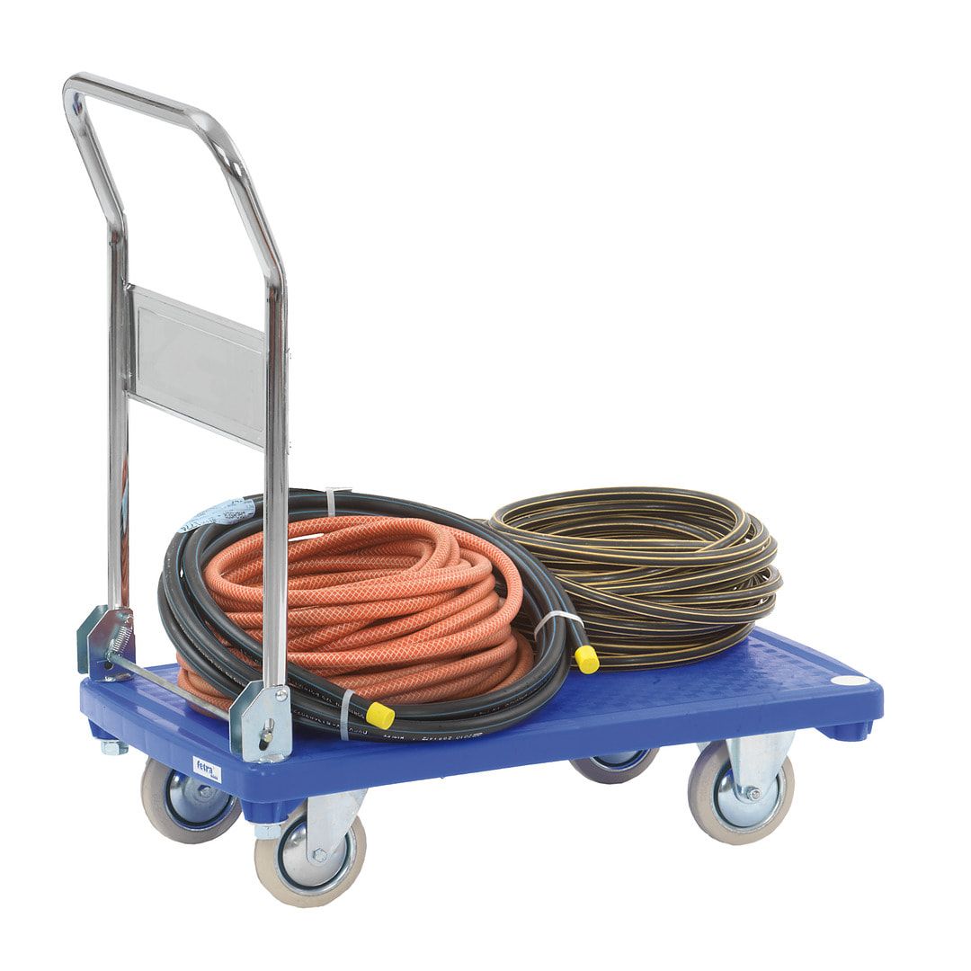 Fetra - Klappwagen - 200 kg - (BxT) 500 x 810 mm - Kunststoff