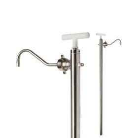 Edelstahl Handpumpe für Fässer - 1-Zoll, G2-Zoll - für nahezu alle Flüssigkeiten