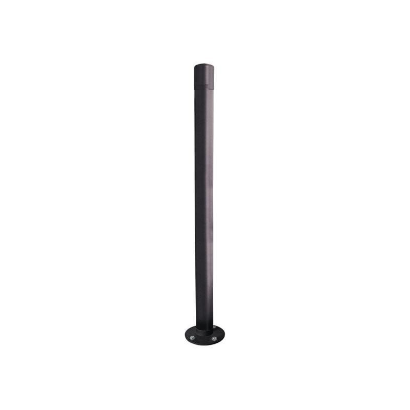 Neigbarer Pfosten mit Bogenkopf - 76 x 1.000 mm (DxH) - Farbe enzianblau - Pfosten mit Gelenk - beweglicher Pfosten