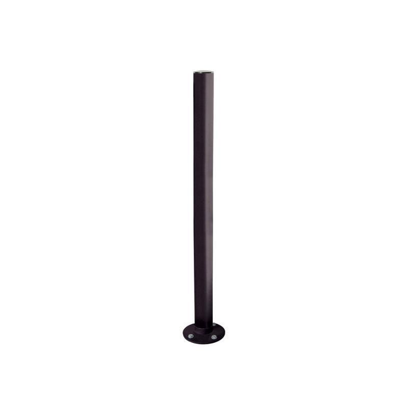 Neigbarer Pfosten mit Edelstahlkopf - 76 x 1.010 mm (DxH) - Farbe enzianblau - Pfosten mit Gelenk - beweglicher Pfosten