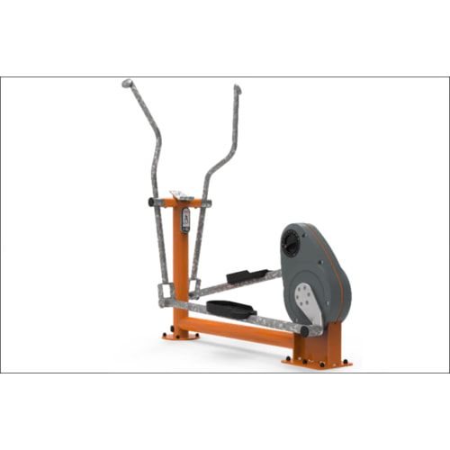 Crosstrainer, gelenkschonend, Ober-Unterkörper, 10 Widerstandsstufen, Magnetbremssystem, Handyhalterung, 1.670 x 700 x 1.650 mm (HxBxT), Grau