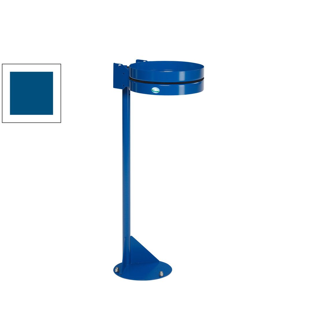 Müllsackhalter - Standgerät - für 120 l Säcke - 1.020 x 345 x 465 mm (HxBxT) - enzianblau